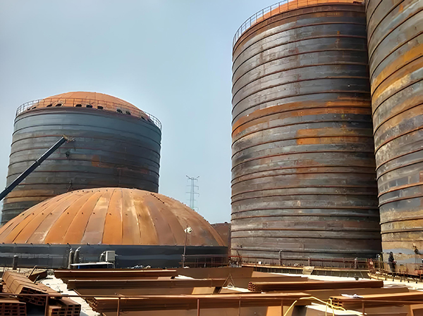 阳城焦粉钢板仓